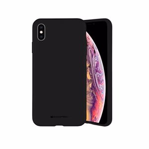 Mercury Silicone suojakuori iPhone 15 Pro:lle 6,1" musta
