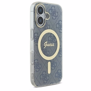 Guess IML 4G MagSafe Suojakuori iPhone 16:lle - sininen