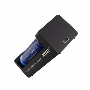 Li-ion 18650 -akkulaturi USB-C-liitännällä, 2 paikkaa