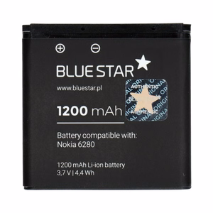 Akku Nokia 6280 / 9300 / 6151 / N73:lle 1200 mAh Blue Star Premium