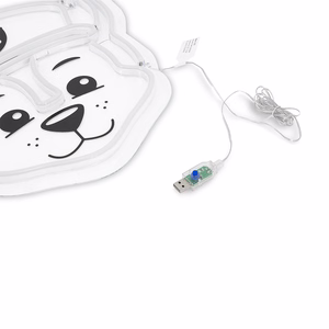 Hanging neon LED Paw Patrol on plexiglass - Chase OW-130346