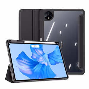 Dux Ducis Toby Kotelo Huawei MatePad Pro 11'' (2022) Cover with S Pen Pen Smart Cover Stand Musta
