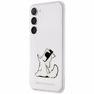 Karl Lagerfeld KLHCS23MCFNRC S23+ S916 läpinäkyvä kovakuori Choupette Fun