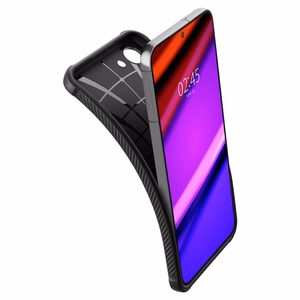 Spigen Rugged Armor Suojakuori Samsung Galaxy S23:lle matta musta