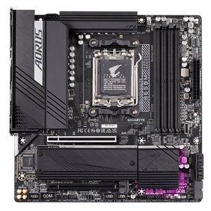 GIGABYTE B650M AORUS ELITE emolevy - AMD Ryzen 9000 -prosessorit, 12+2+2-vaiheinen VRM, jopa 8000MHz DDR5, 1xPCIe 5.0 + 1xPCIe 4.0 M.2, 2.5GbE LAN, USB 3.2 Gen 2x2