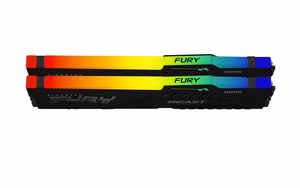 Kingston Technology FURY Beast 16GB 6000MT/s DDR5 CL36 DIMM (2 kpl setti) RGB EXPO