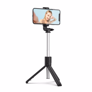 Selfiekeppi WRY1S teleskooppijalusta 0.7m puhelimelle - musta