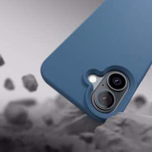 Etteri Silikoninen Mag Suojakuori iPhone 17:lle tummansininen