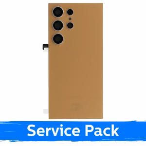 Back Cover Compatible With Samsung S928 S24 Ultra / Sandstone Orange / (Service Pack)