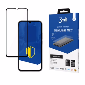 3mk HardGlass Max reinforced full coverage tempered glass black for Samsung Galaxy A34 5G