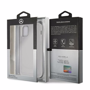 Mercedes Line kotelo iPhone 12 Pro Max - läpinäkyvä - läpinäkyvä