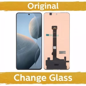 LCD-naytto yhteensopiva Xiaomi Poco F6 5G musta (Uusittu: Kiina)