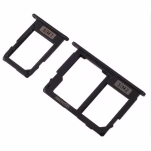 SIM-kortin pidike Samsung A605 A6+ 2018 -laitteelle, musta