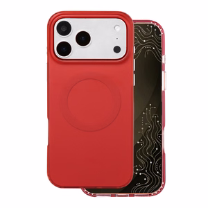 Tecto Shield Mistiq Mag suojakuori iPhone 17 Pro Max 6,9" / 18 Pro Max 6,9"-mallille, punainen