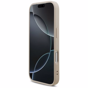GUESS GUE005597 (4G PU Big Logo) suojakuori laitteelle iPhone 18 Pro / 17 Pro, väri: vaaleanpunainen