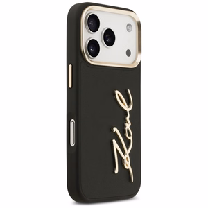 Karl Lagerfeld Karl Script Logo -suojakuori iPhone 17 Pro - musta