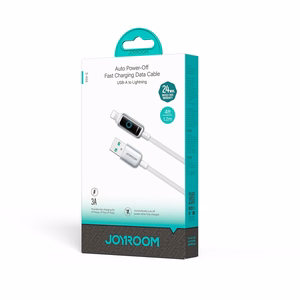 USB-kaapeli Joyroom S-A55 USB-A - Lightning 3 A 1,2 m valkoinen