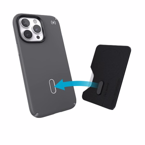 Speck ClickLock Wallet For MagSafe - Magneettinen MagSafe-lompakko (musta)