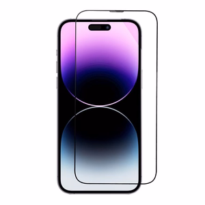 5D Full Glue Karkaistu lasi iPhone 17 Air:lle musta + levitystyökalu