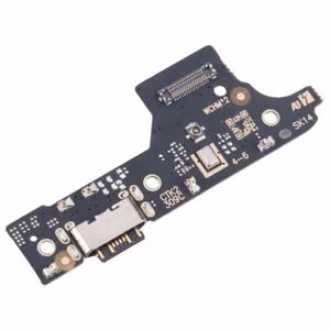 Charging Port Compatible With Xiaomi Redmi 12 5G with Flex Silver OEM