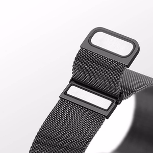 Dux Ducis Milanese Series ranneke Apple Watch 42 / 44 / 45 / 49 mm:lle musta