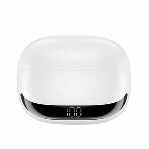 BWOO Bluetooth-kuulokkeet BW40 TWS ANC LCD-näytöllä valkoinen