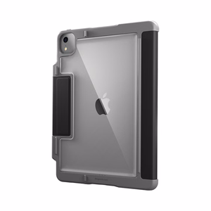 STM Dux Plus kestava MIL-STD-810G suojakuori Apple Pencil-pidikkeella iPad Air 11 M3 2025 / M2 2024 / iPad Air 10.9 5-4 gen 2022-2020:lle, musta