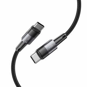 Tech-Protect UltraBoost USB-C / USB-C PD 60W 3A 2m kaapeli - harmaa