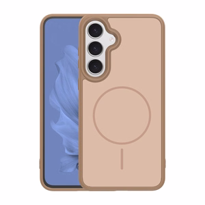 Frame Thin Mag Suojakuori Samsung Galaxy S26 Pluslle ruskea