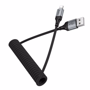 Hoco X121 kaapeli USB C - Lightning PD 27W 1,5 m musta