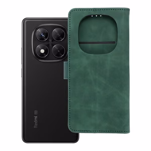 Läppäsuojakuori Xiaomi Redmi NOTE 14 PRO 5G / 14 PRO PLUS 5G:lle Tender Book vihreä