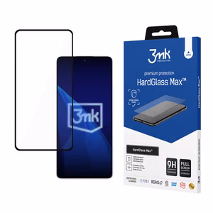 Vahvistettu koko näytön panssarilasi 3mk HardGlass Max musta Xiaomi Redmi Note 14 5G:lle