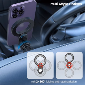Blavec Car holder BH-03 magnetic Ring to air vent (BH03-MAVRB) black