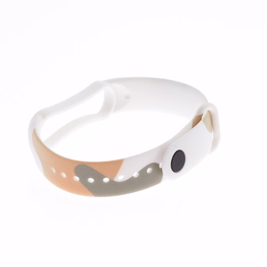 Hihna Moro bändi Xiaomi Mi Band 3 / 4 silikonihihna katsella rannekoru malli 6
