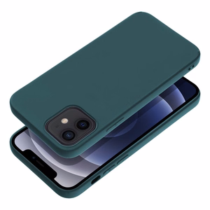 Suojakuori iPhone 12:lle Matt tummanvihreä