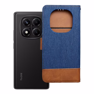 Läppäsuojakuori Xiaomi Redmi NOTE 14 PRO 4G -lle Jeans Book sininen