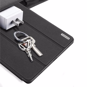 DUX DUCIS Suojakuori DOMO taitettava kynälokerolla Samsung Tab S9:lle - musta