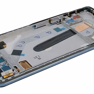LCD-näyttö Xiaomi Mi 11i/Mi 11X/Mi 11X Pro/Poco F3 kosketusnäytöllä kehyksellä sininen alkuperäinen (service pack)