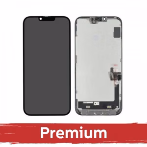 LCD Näyttö yhteensopiva iPhone 14 Plus musta (Hard OLED / Premium)