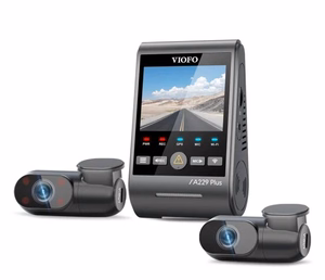 Viofo A229 Plus 3CH-G – 3-kanavainen GPS-kojelautakamera