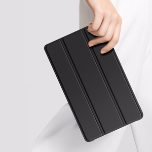Dux Ducis Toby panssaroitu Flip Smart Case Realme Pad Mini musta