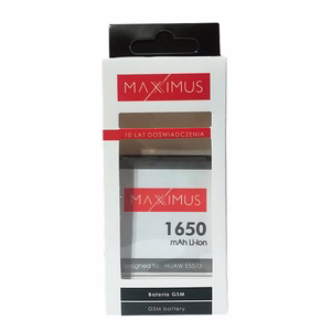 Akku MAXXIMUS HUAWEI E5573 LTE 4G 1650mAh modeemille HB434666RBC