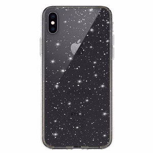 Crystal Glitter Case for Iphone X/XS (5,8") Silver