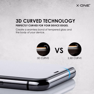 X-ONE Full Cover Extra Strong Matte - Karkaistu lasi 9H iPhone 12 mini:lle