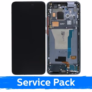 LCD-näyttö yhteensopiva Xiaomi Poco F2 Pro kehyksellä / Cyber Grey / (Service Pack)