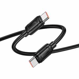 Kaapeli USB-C - USB-C Hoco PD 5A 240W 1 m X115 musta