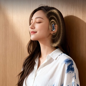 Dudao U17Z Bluetooth 5.3 OWS kuulokkeet korvakoukuilla - musta