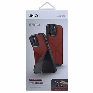 Uniq Transforma MagSafe kotelo iPhone 13 Pro Max - punainen - punainen