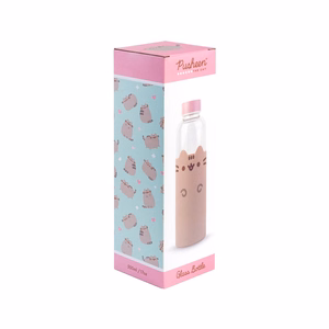 Pusheen-lasinen juomapullo, 500 ml