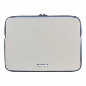 Tucano Elements 4 mm neoprene sleeve for 13-inch MacBook Air / Pro and 12-inch laptops, Ice Grey